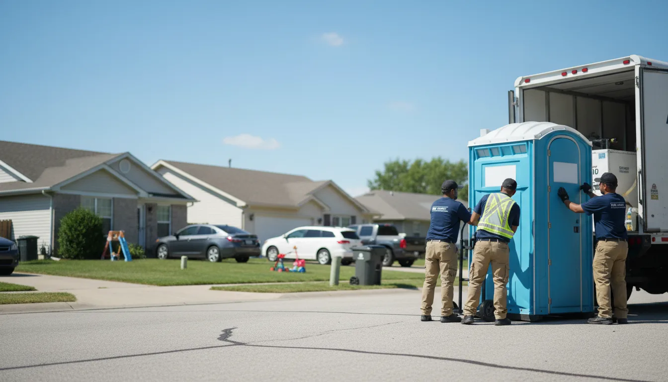 Standard Porta Potty Rentals in Sondheimer, LA near me
